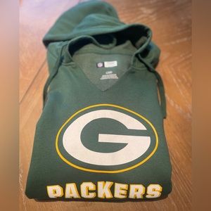 NWT NFL TEAM APPAREL GREEN BAY PACKERS WOMENS HOODIE